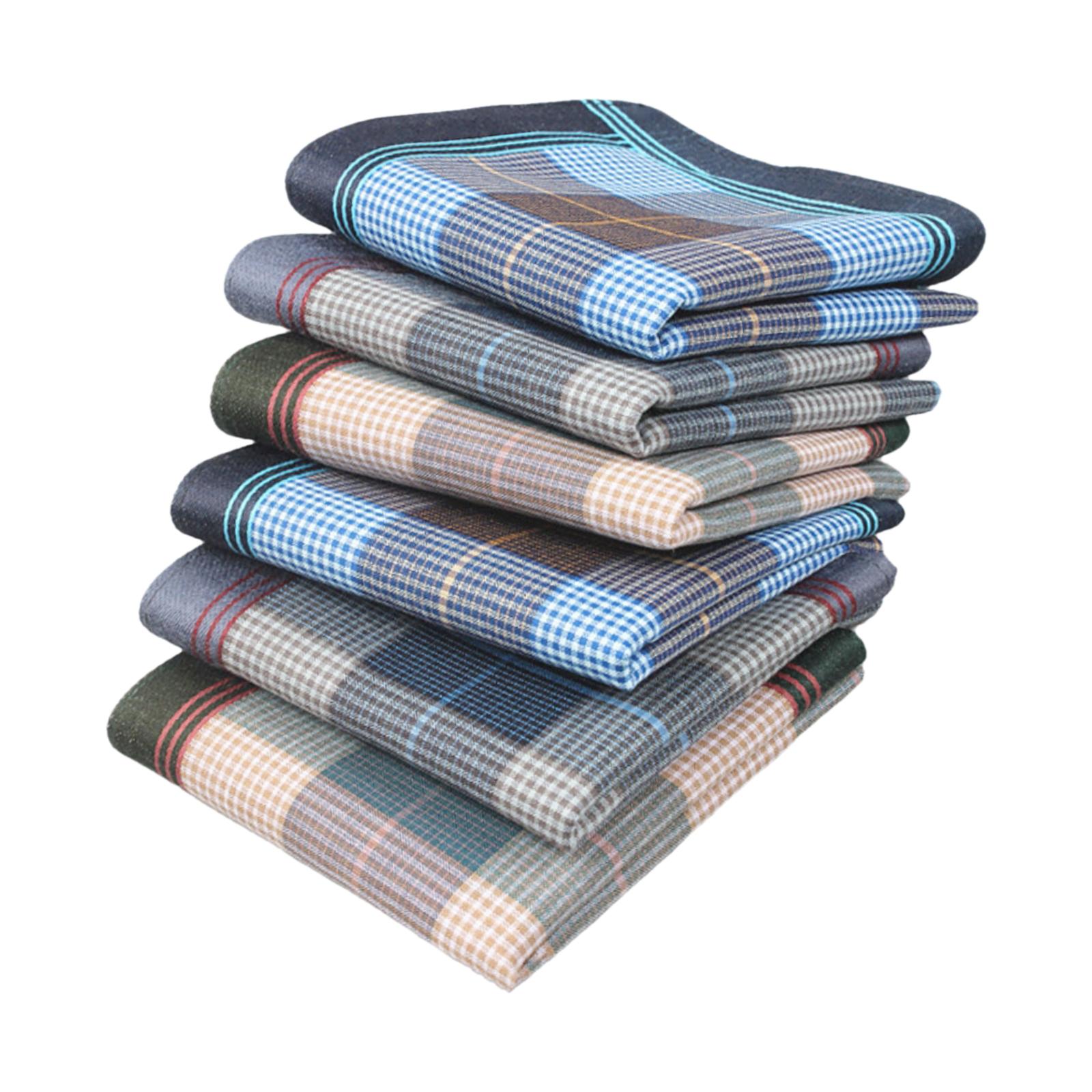 6-teiliges Unisex-Baumwoll-Tas – Pocket Square Set Bewertung und Preis
