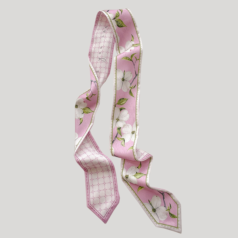 Koreanischer Seidensatin-Langs – Silk Neck Scarf Bewertung und Preis