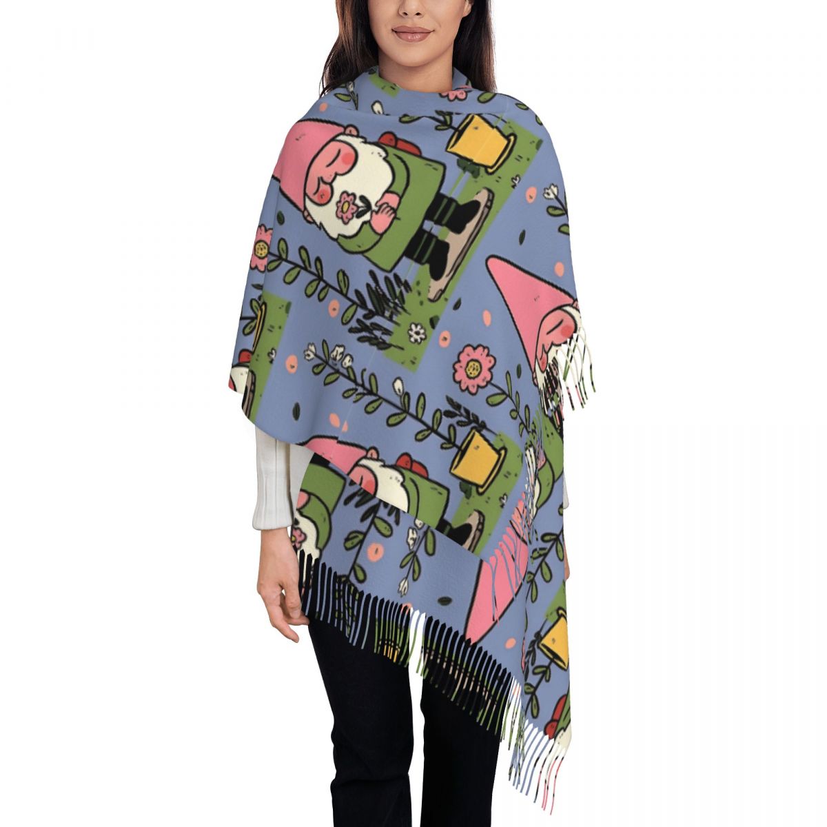 Mythical Garden Gnome Schals f – Pashmina Wrap Large Bewertung und Preis