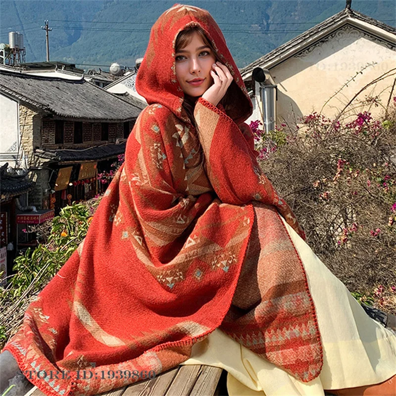 Kapuzenschal mit Wärmefunktion – Woven Scarf Blanket Bewertung und Preis