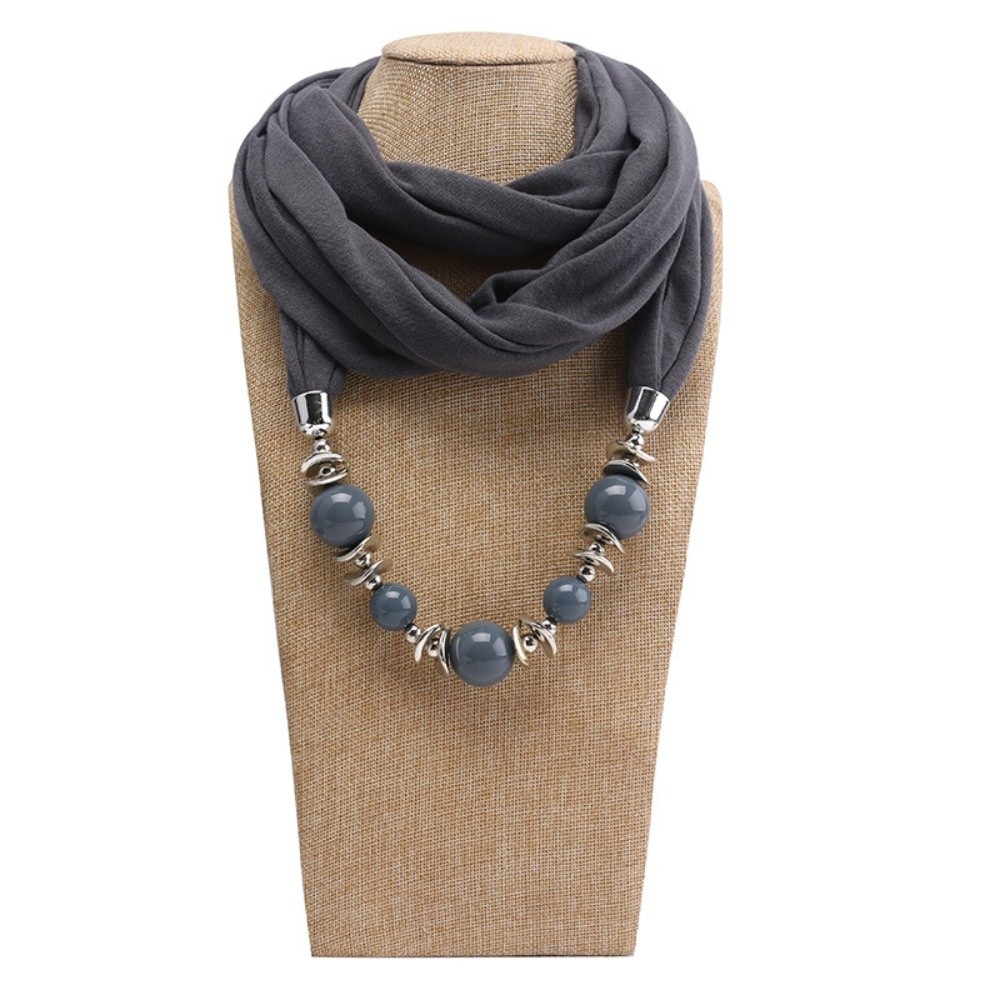 Chiffon-Schal-Halskette mit Pe – Infinity Scarf Knit Bewertung und Preis